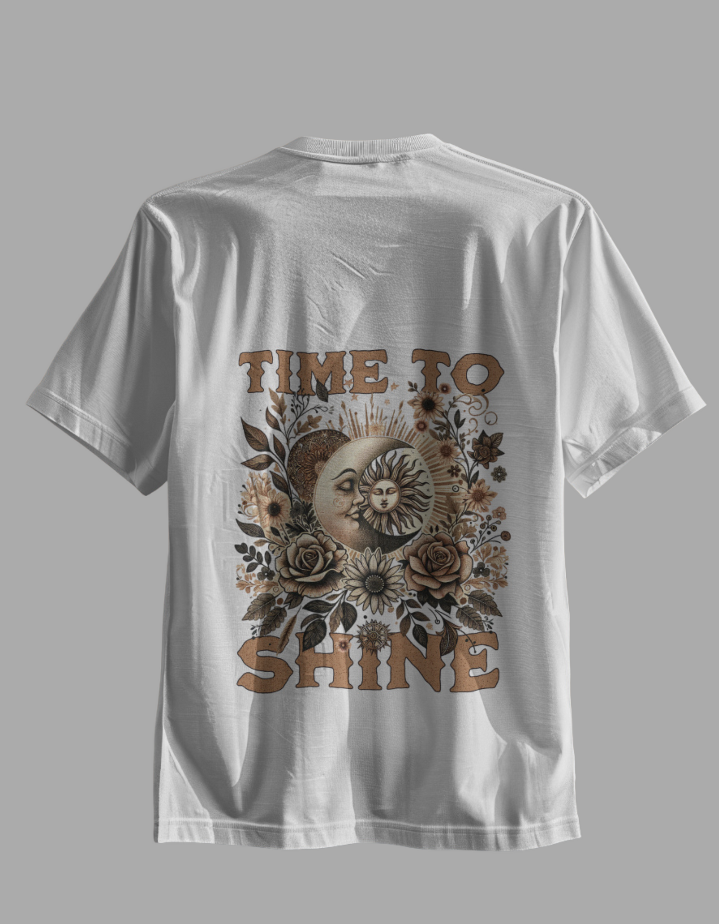 "Time to Shine" Wavy Short Sleeve Tee