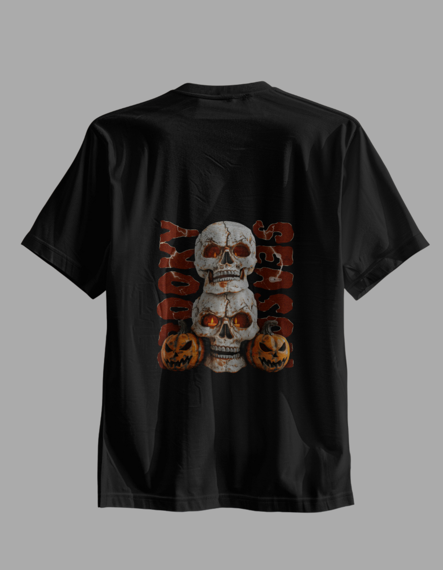 "Spooky Season" Wavy Short Sleeve Tee