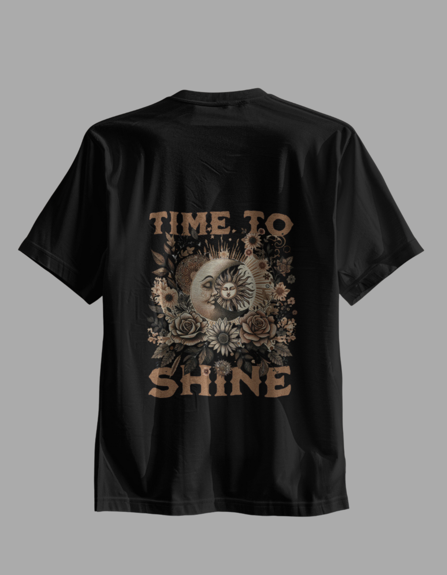 "Time to Shine" Wavy Short Sleeve Tee