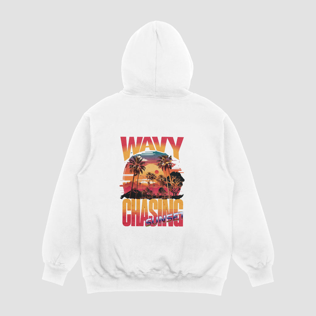 "Wavy Chasing Sunset" Hoodies