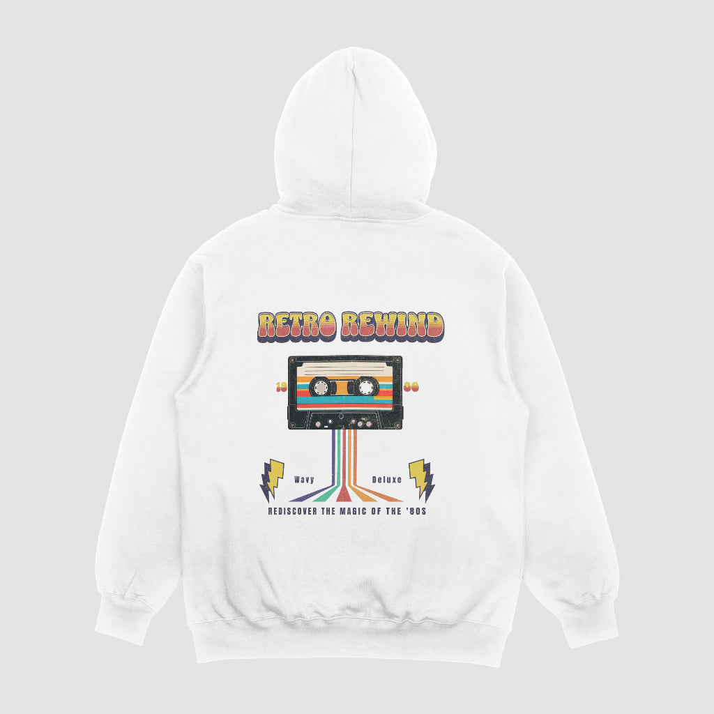 "Retro Rewind" Vintage Wavy Hoodies