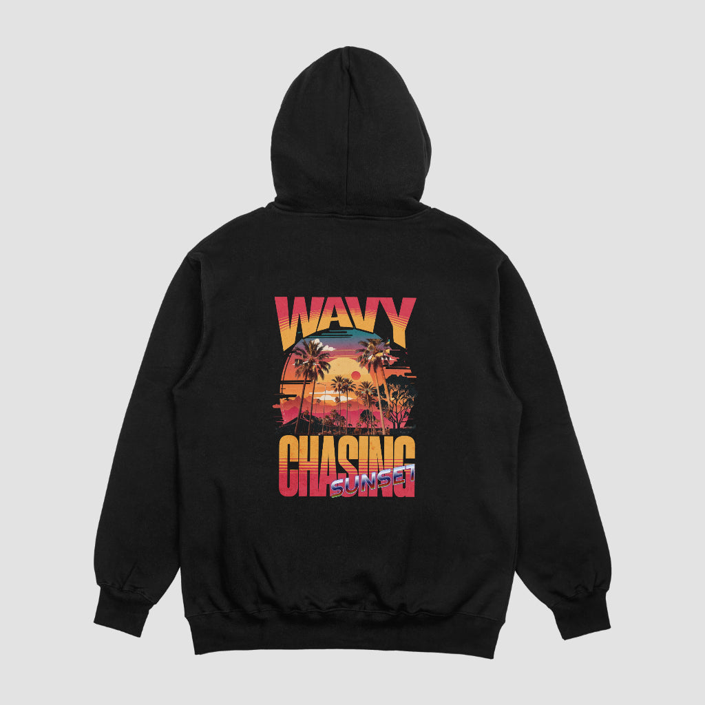 "Wavy Chasing Sunset" Hoodies