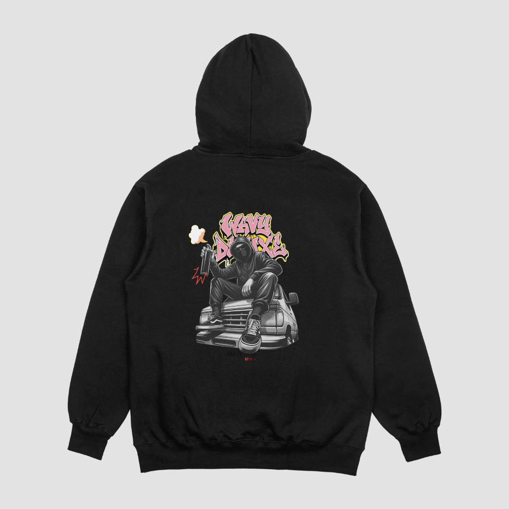 "Wavy Deluxe Graffiti" Hoodies