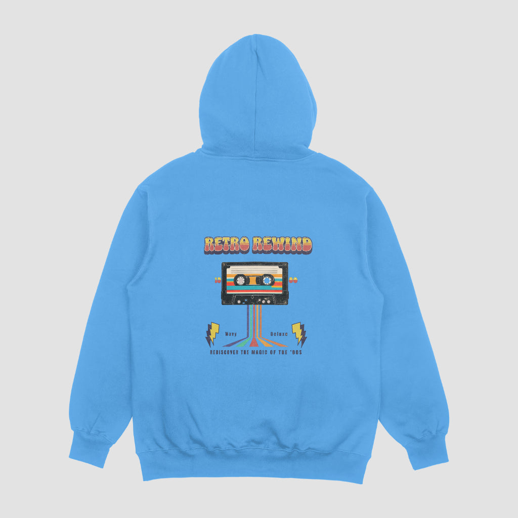 "Retro Rewind" Vintage Wavy Hoodies