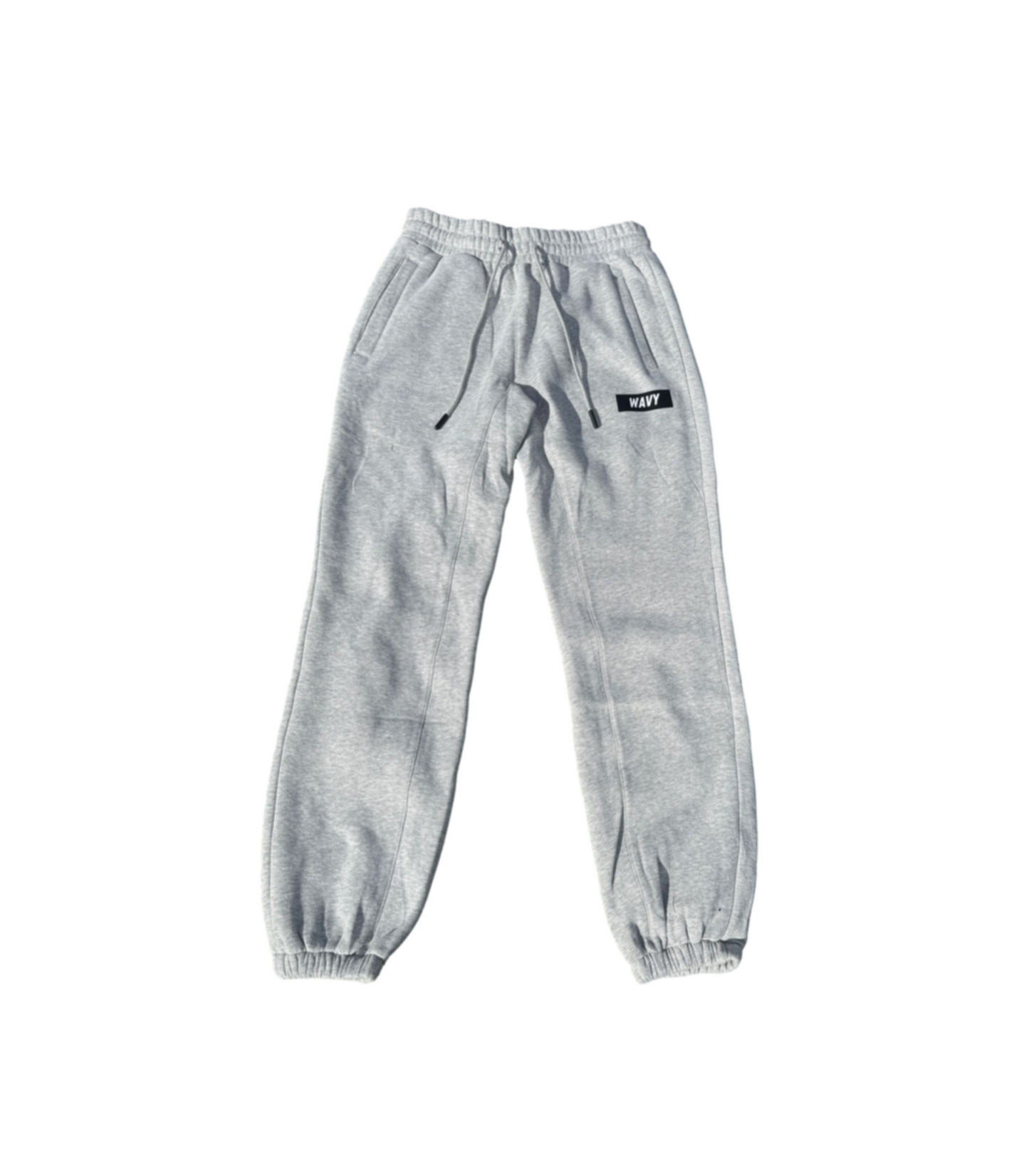 Gray Wavy Sweatpants